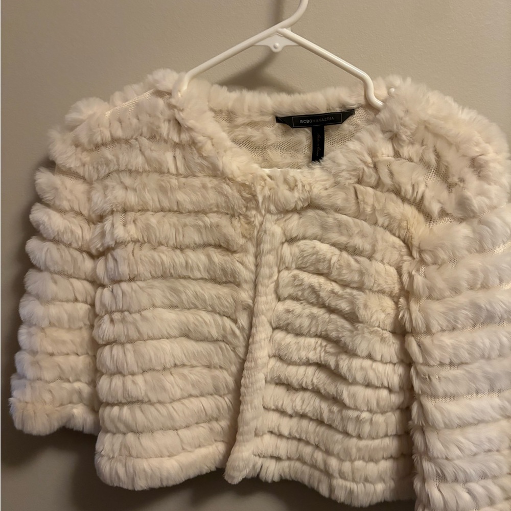 Faux fur jacket